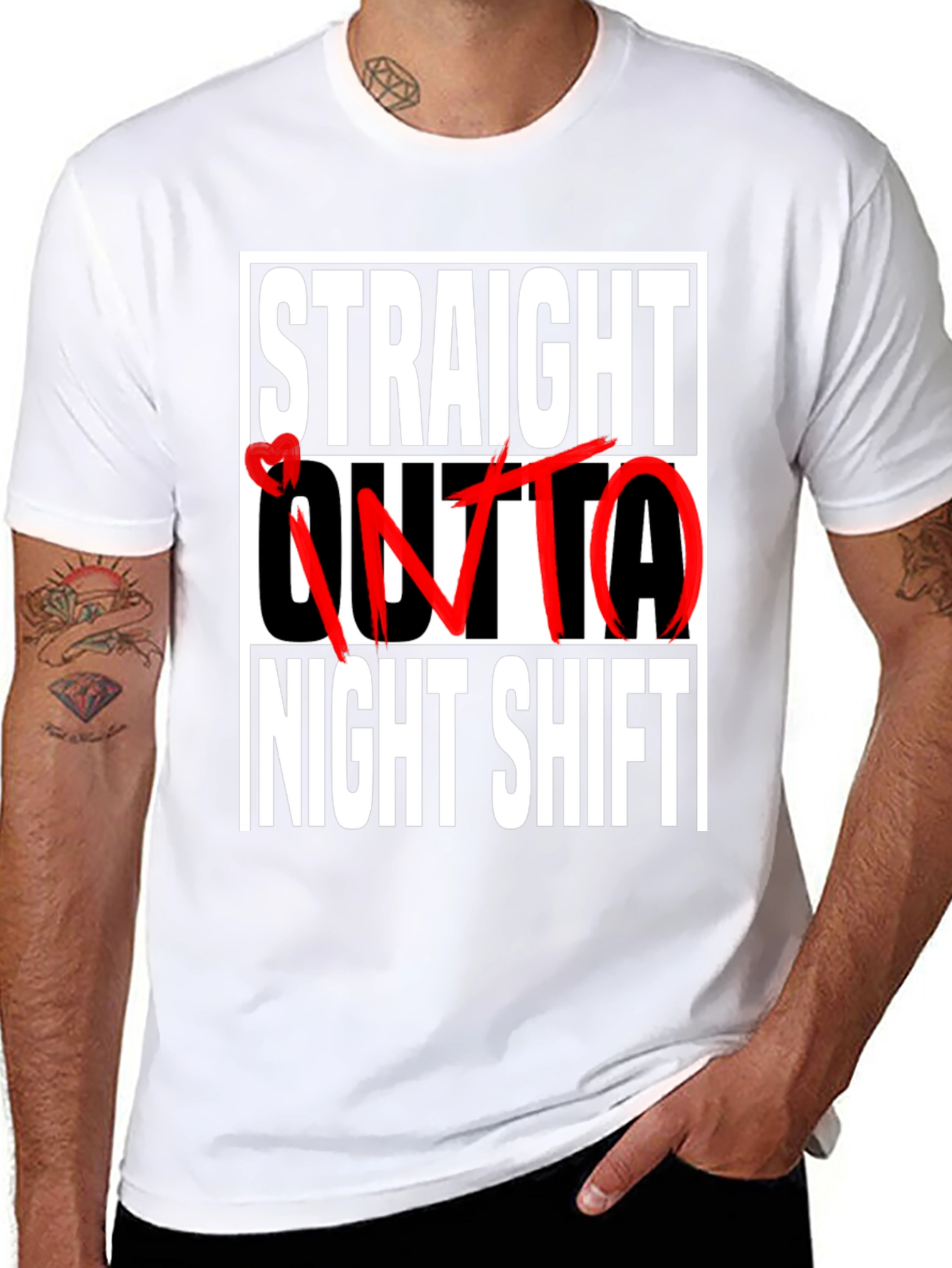 Straight Outta Night Shift T-Shirt