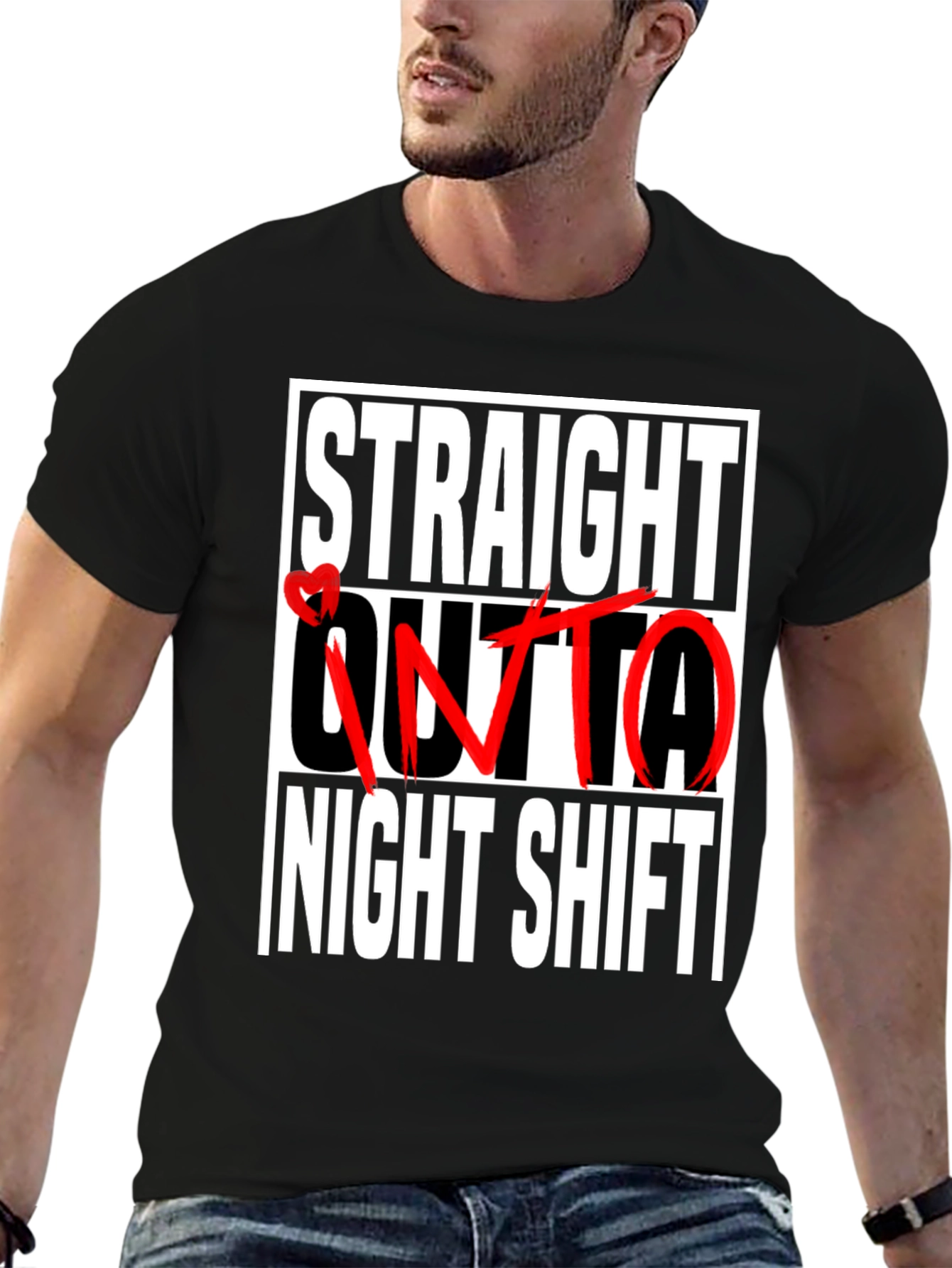 Straight Outta Night Shift T-Shirt