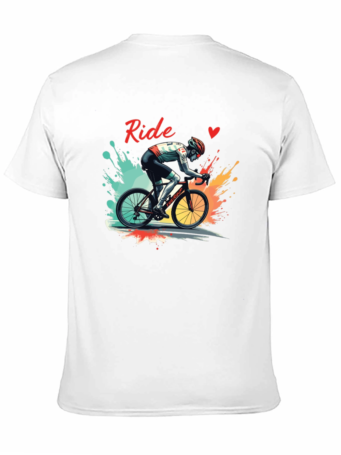 Ride Graphic Tee - Cycling Enthusiast T-Shirt