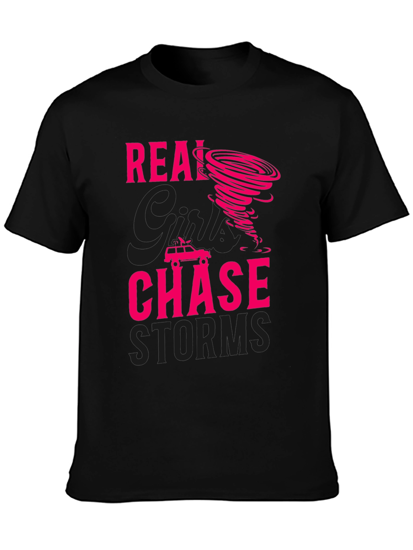 Storm Chaser Graphic T-Shirt Black