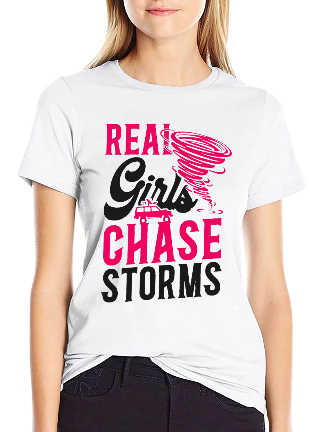 Storm Chaser Graphic T-Shirt Black