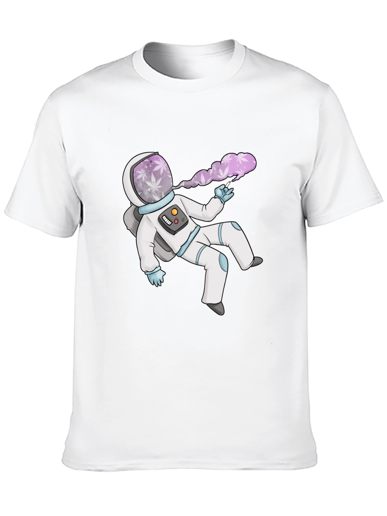 Astronaut Weed T-Shirt - Space Stoner Tee