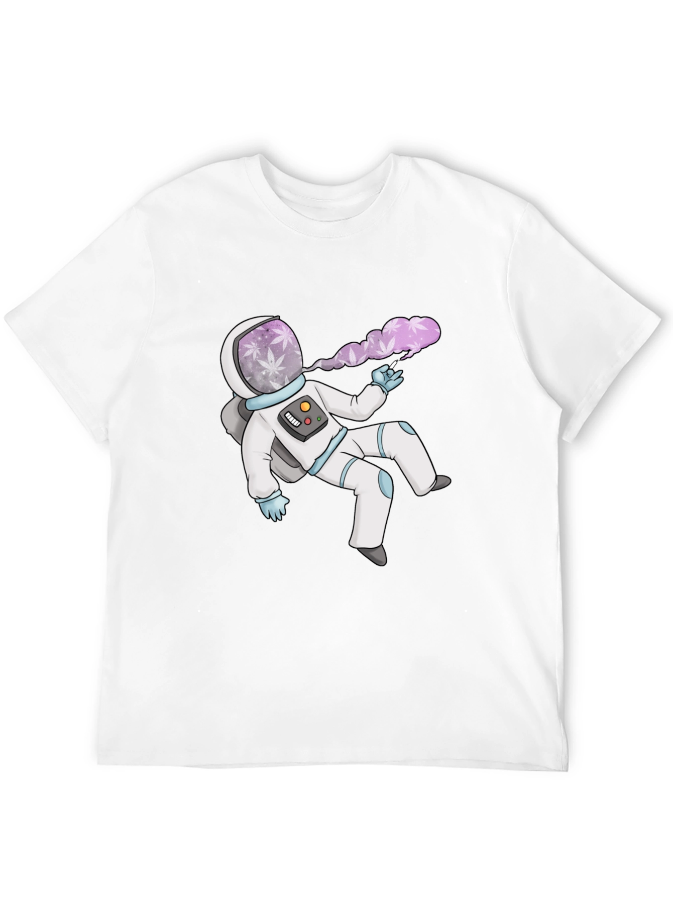 Astronaut Weed T-Shirt - Space Stoner Tee
