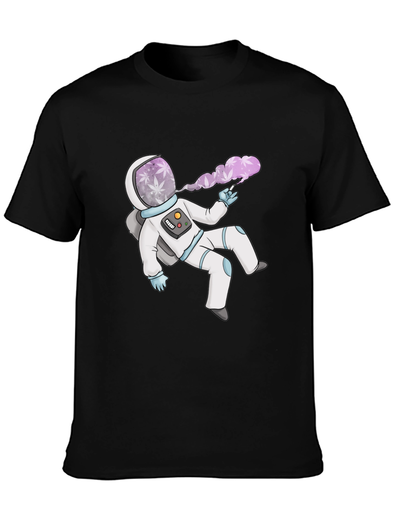 Astronaut Weed T-Shirt - Space Stoner Tee