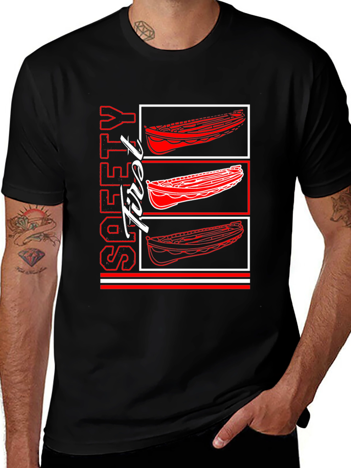 Safety First Rowing Boat T-Shirt