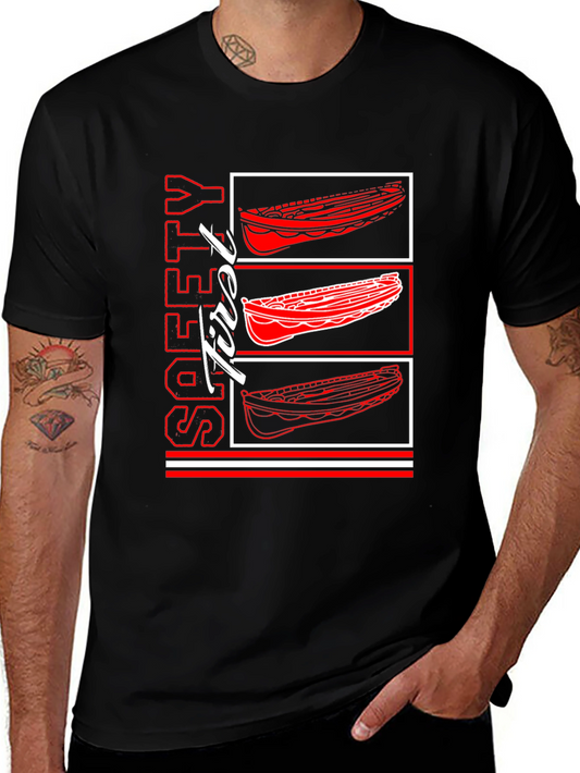 Safety First Rowing Boat T-Shirt