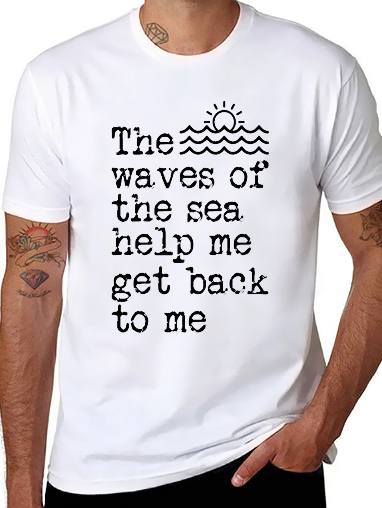 Waves of the Sea Graphic T-Shirt