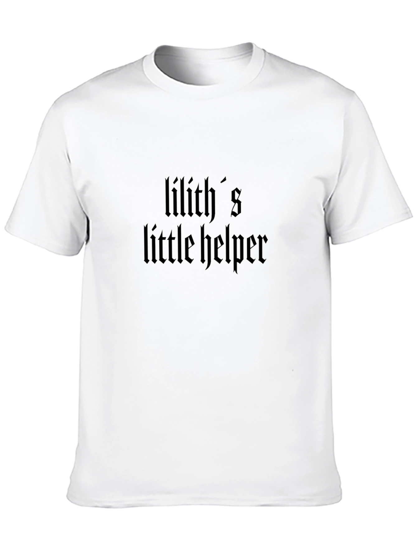 Liliths Little Helper Black Graphic Tee