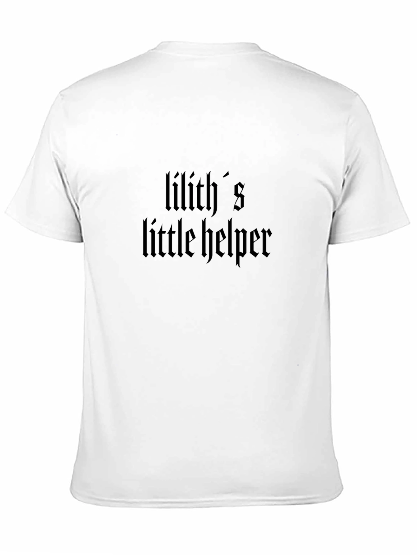 Liliths Little Helper Black Graphic Tee