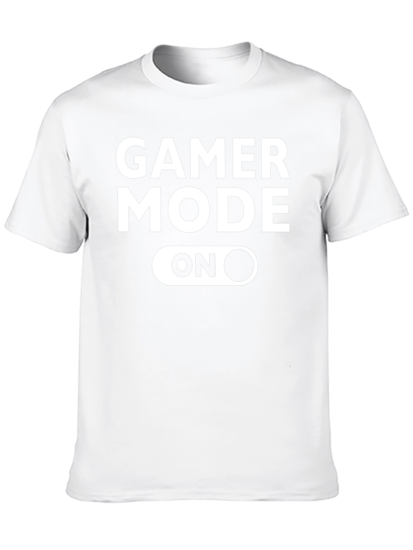 Gamer Mode ON Black Graphic T-Shirt