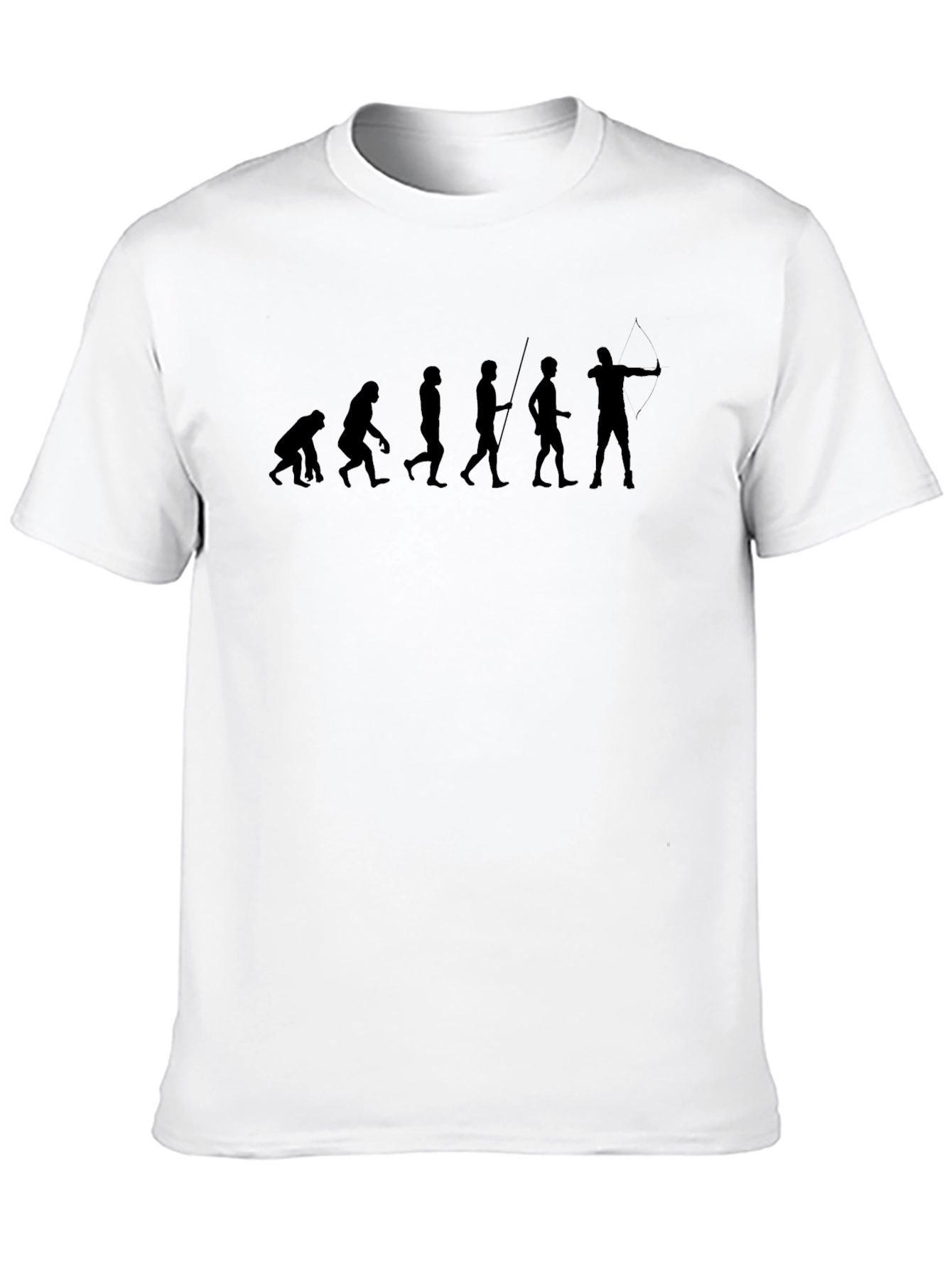 Evolution of Selfie T-Shirt - Black Cotton Tee
