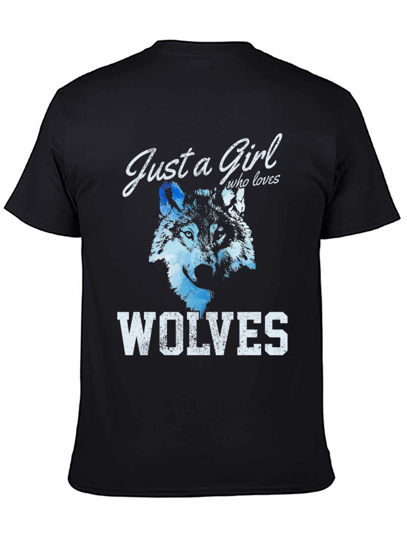 Just A Girl Who Loves Wolves T-Shirt
