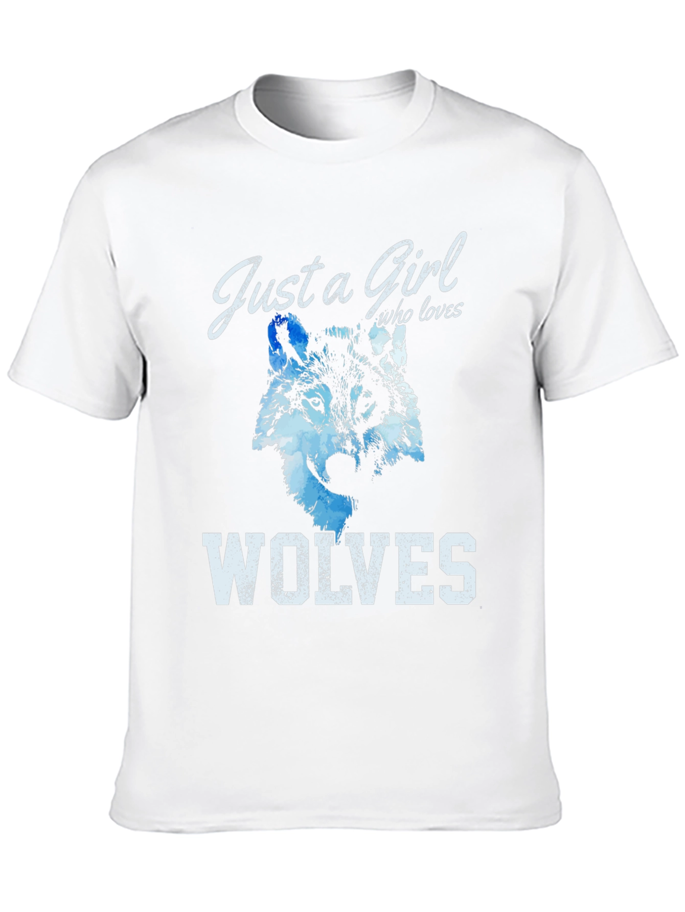 Just A Girl Who Loves Wolves T-Shirt