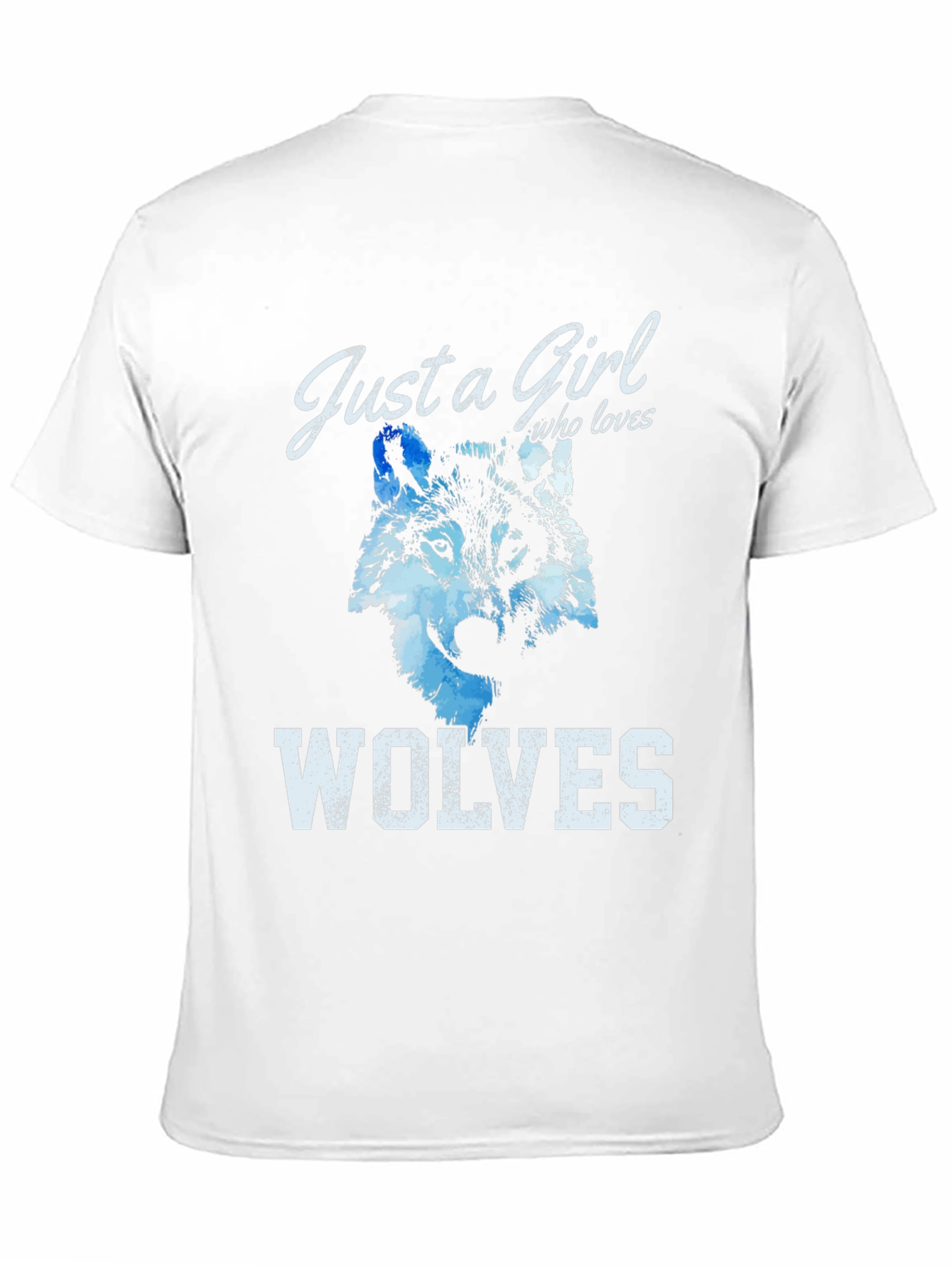 Just A Girl Who Loves Wolves T-Shirt