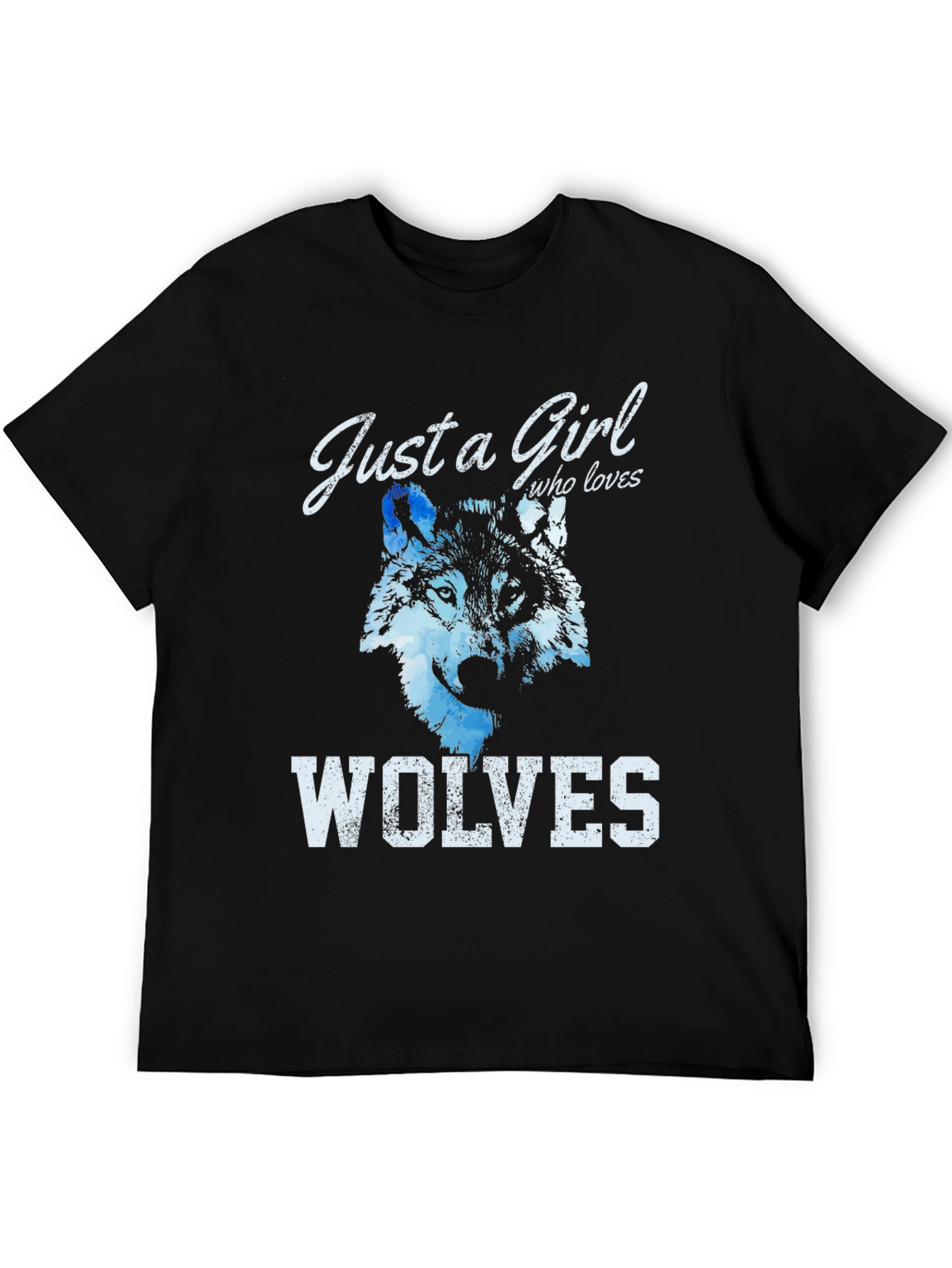 Just A Girl Who Loves Wolves T-Shirt