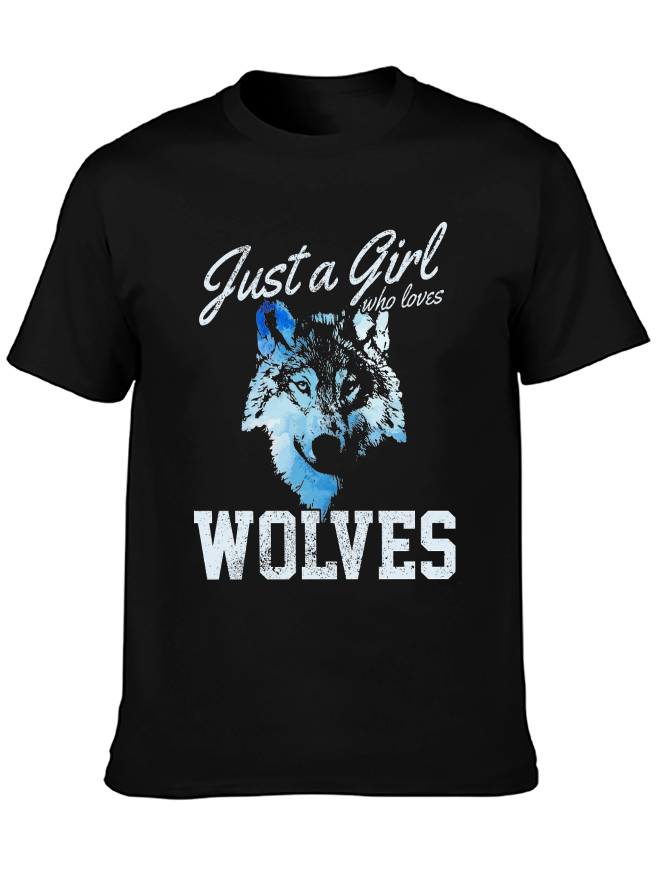 Just A Girl Who Loves Wolves T-Shirt