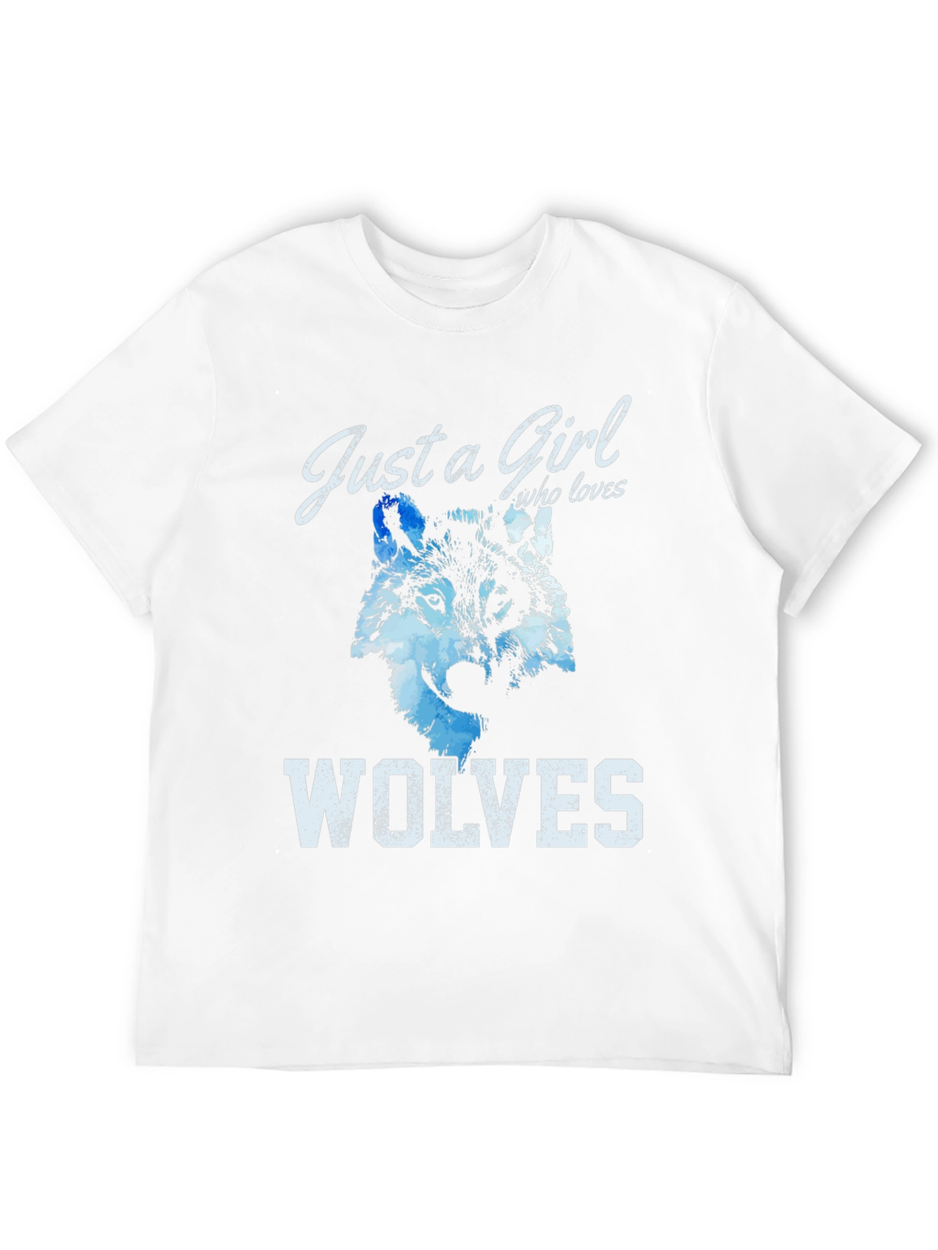 Just A Girl Who Loves Wolves T-Shirt