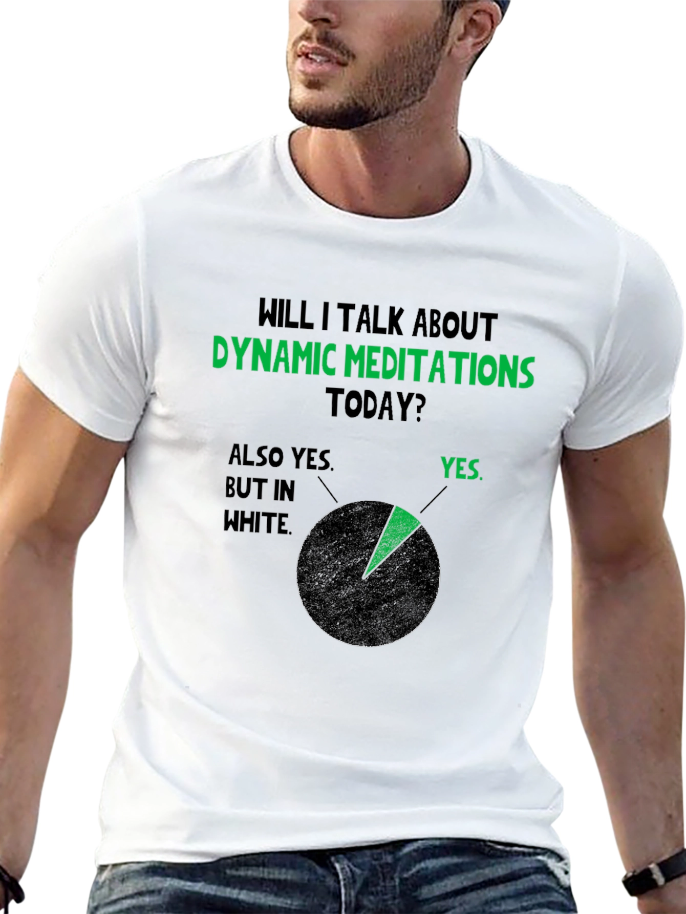 Dynamic Meditations T-Shirt - Funny Meditation Tee