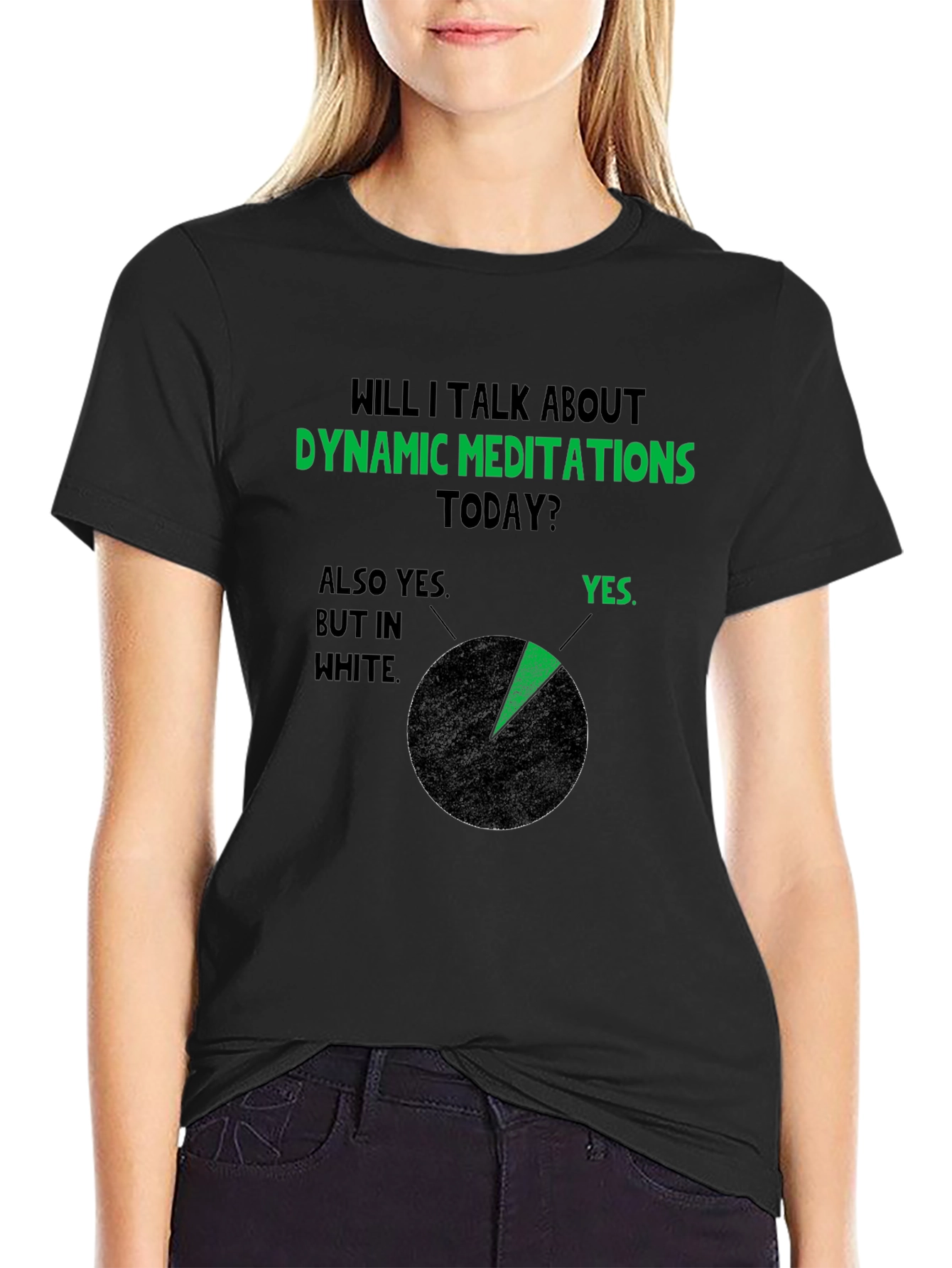 Dynamic Meditations T-Shirt - Funny Meditation Tee