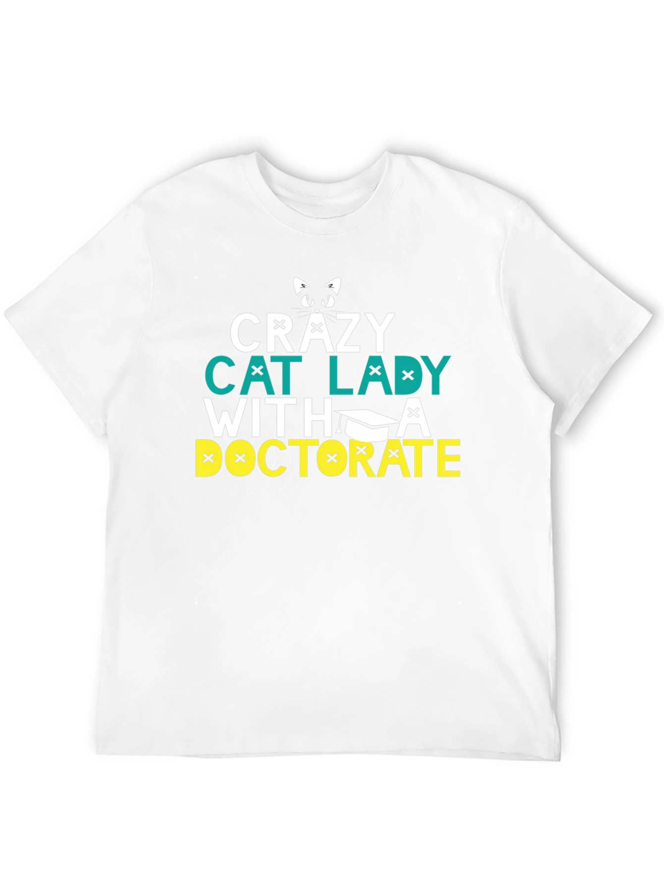 Crazy Cat Lady Doctorate T-Shirt