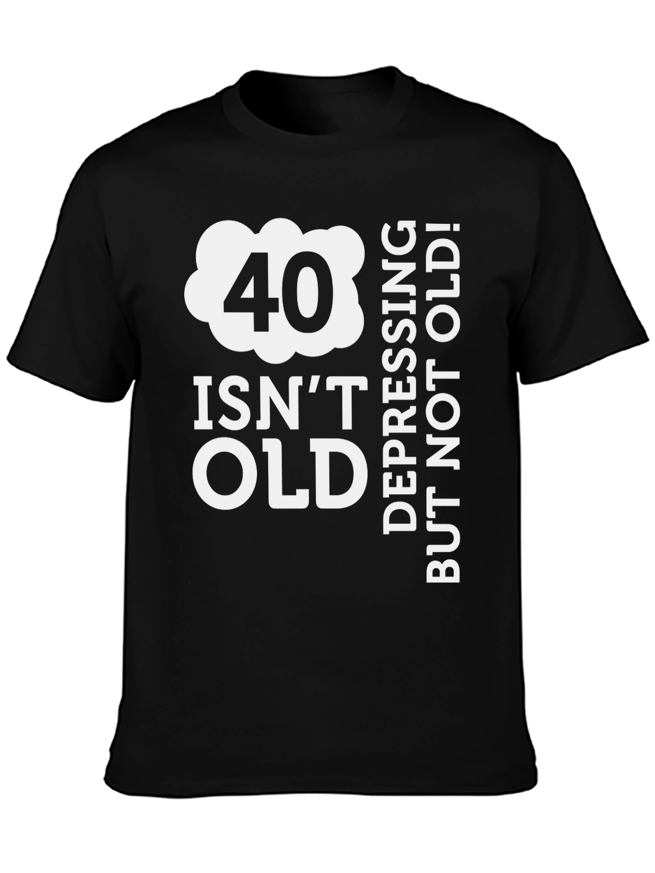 Funny 40th Birthday T-Shirt: 40 Isnt Old