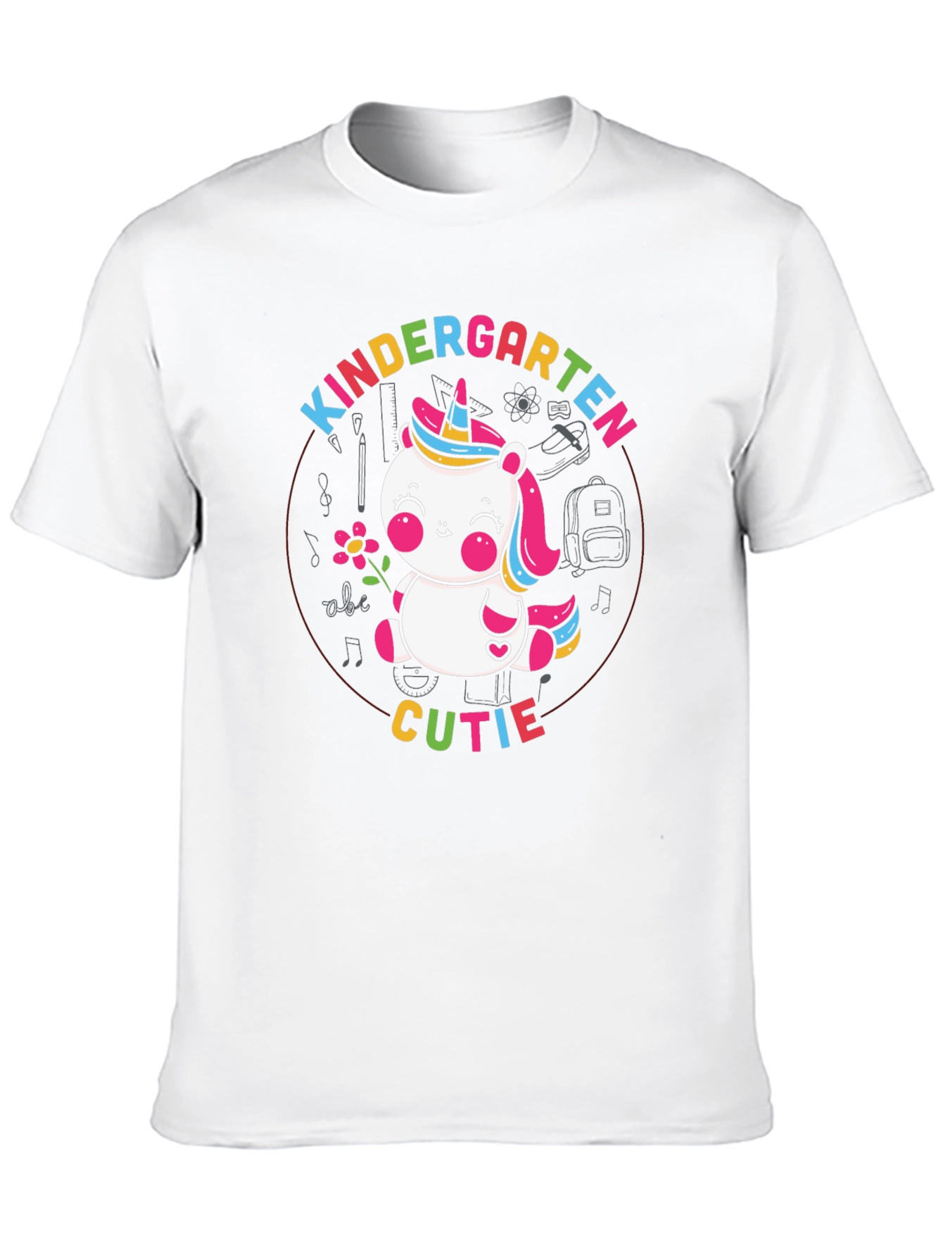 Kindergarten Cutie Unicorn Graphic Tee