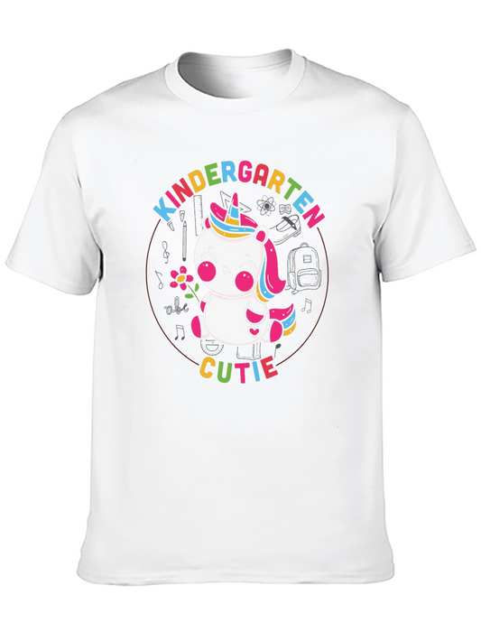 Kindergarten Cutie Unicorn Graphic Tee
