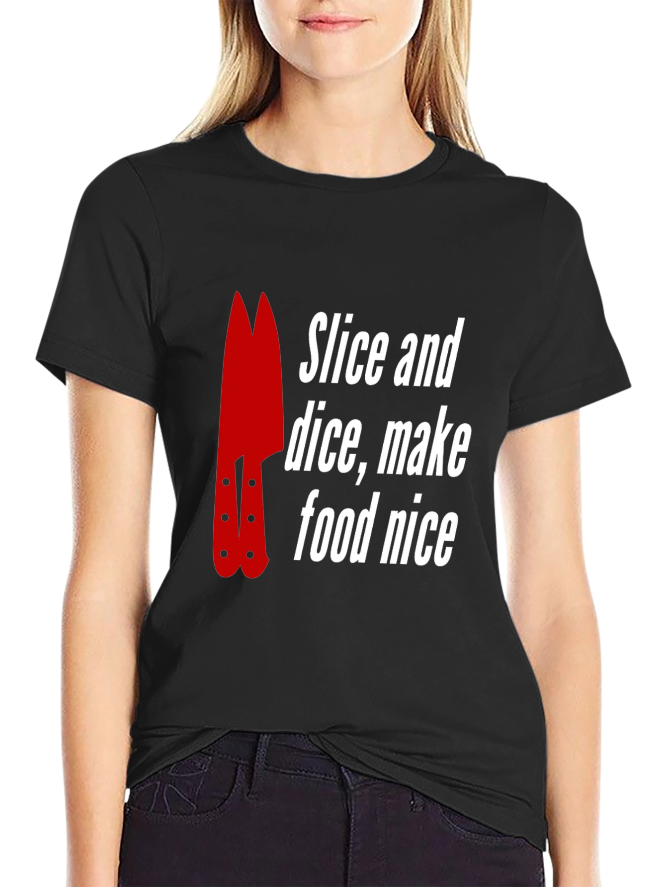 Slice and Dice T-Shirt - Food Prep Chef Tee