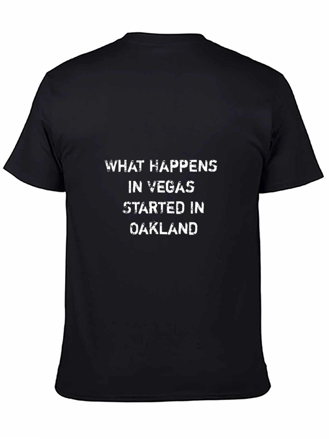 Vegas Started in Oakland Graphic Tee - Black