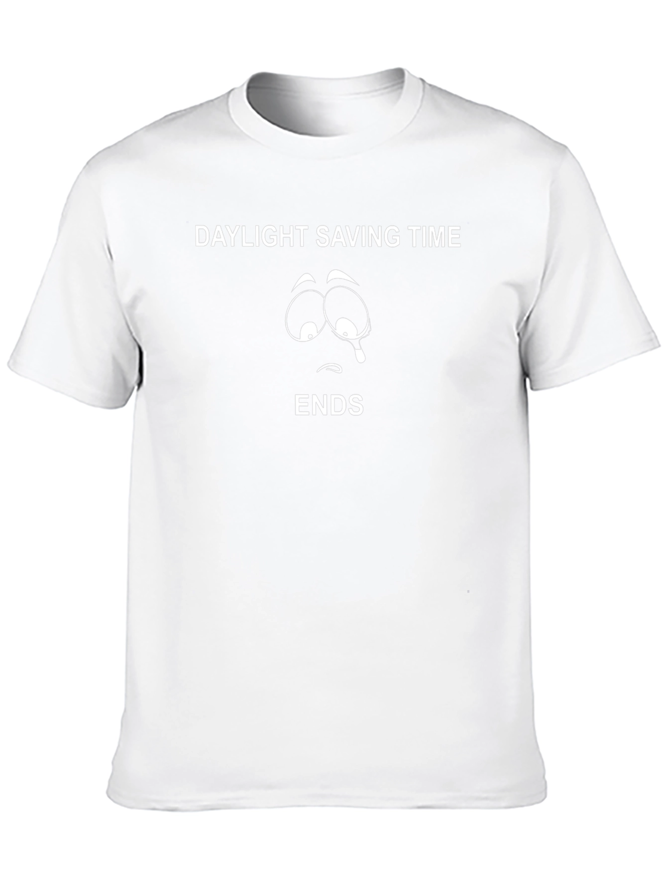 Daylight Saving Time Ends Black T-Shirt