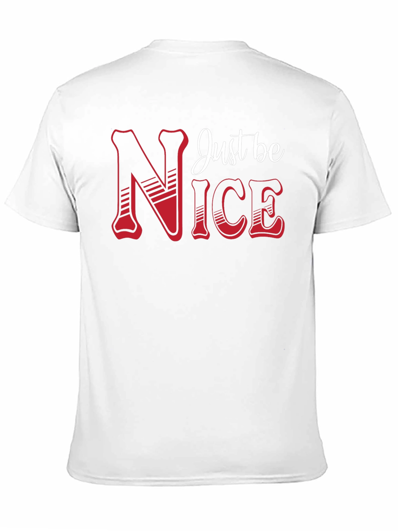 Just Be Nice Graphic T-Shirt - Black