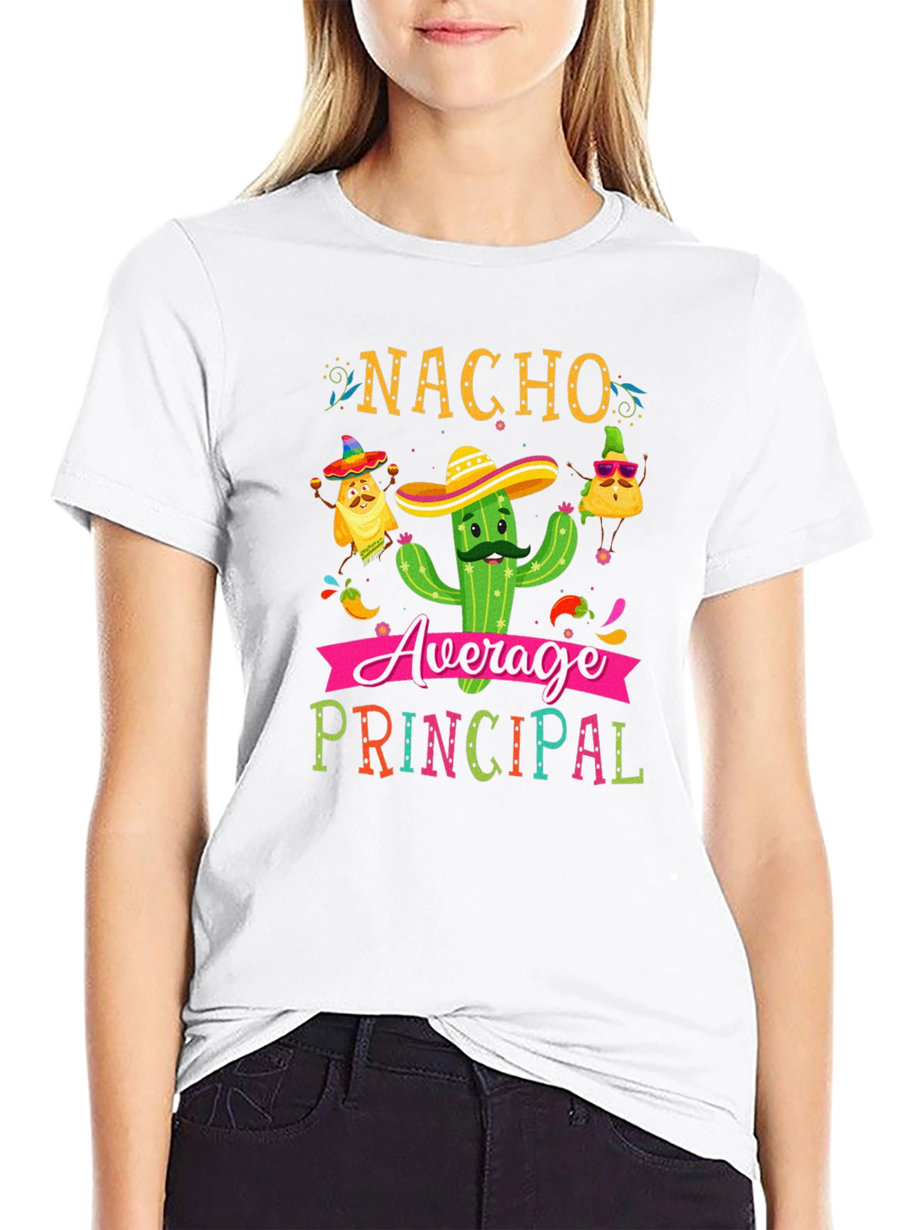 Nacho Average Principal T-Shirt