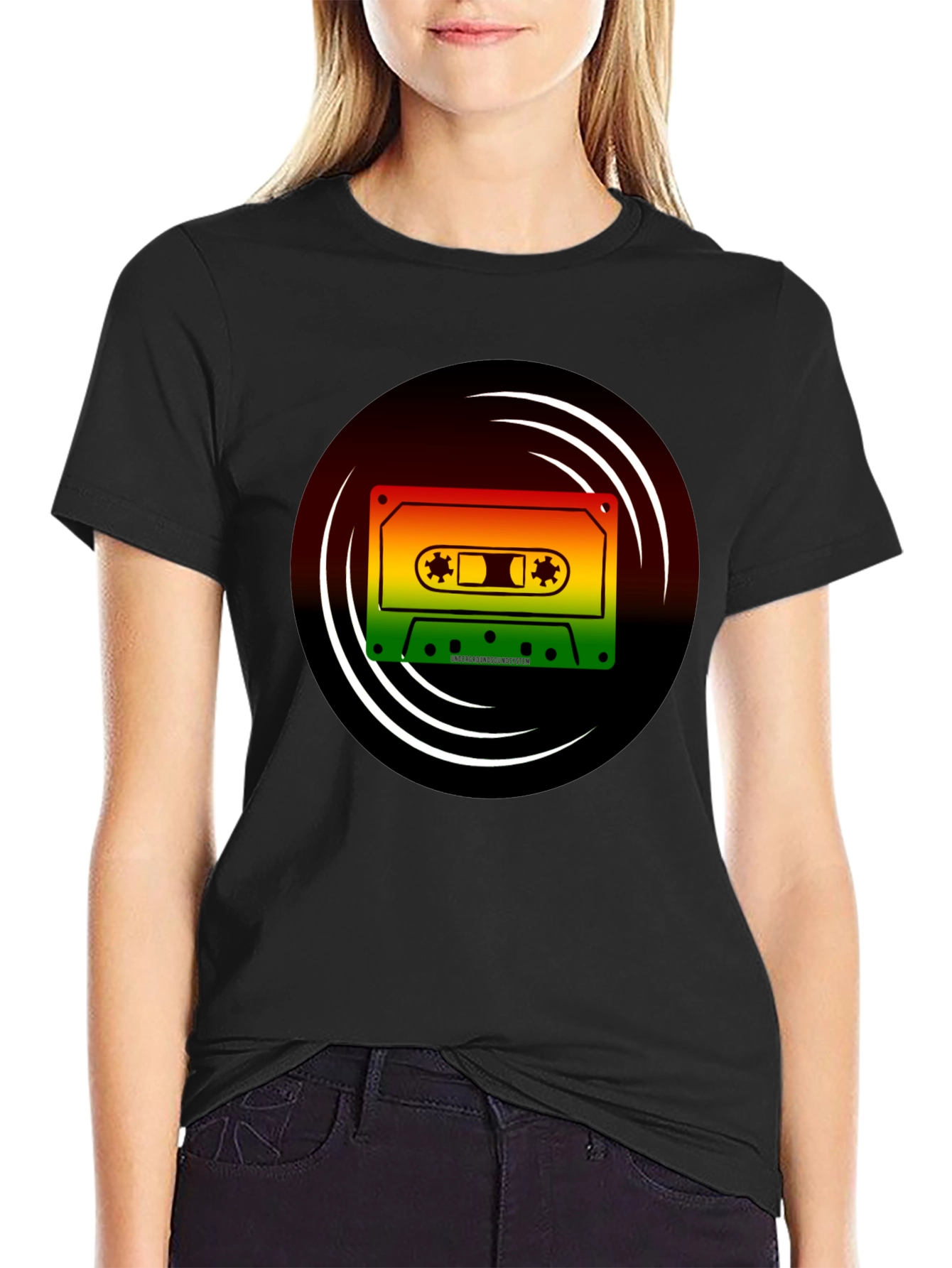 Rasta Cassette Graphic Tee