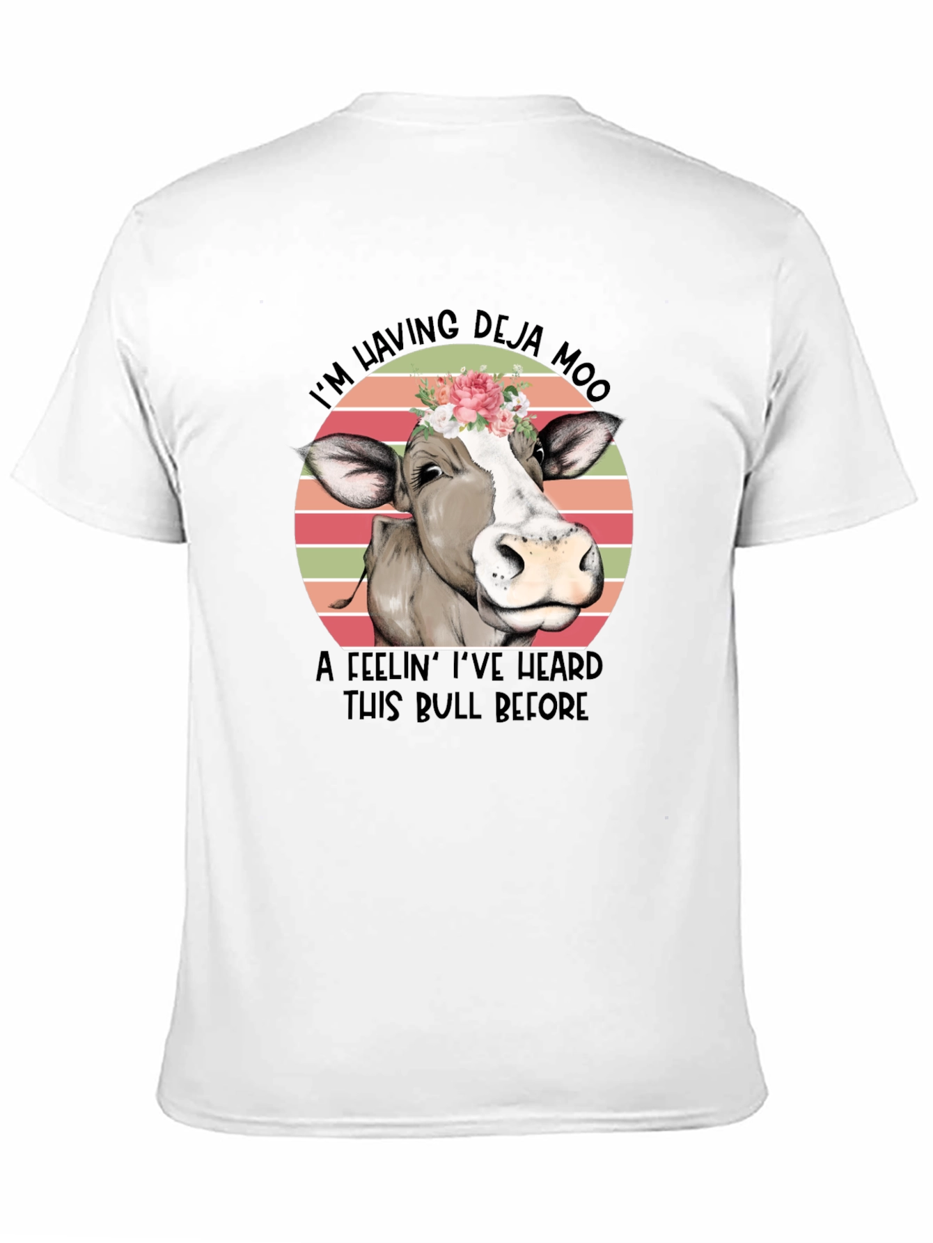 Deja Moo Cow Graphic Tee