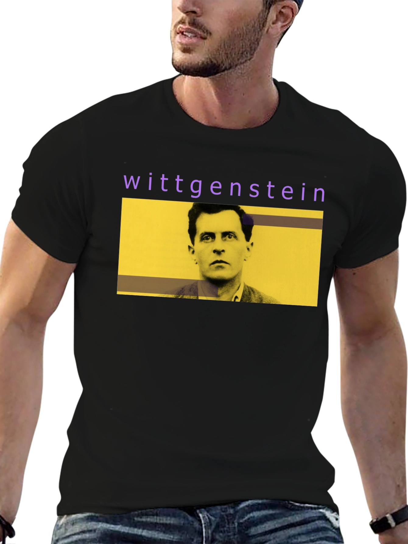 Wittgenstein Graphic T-Shirt - Philosopher Tee