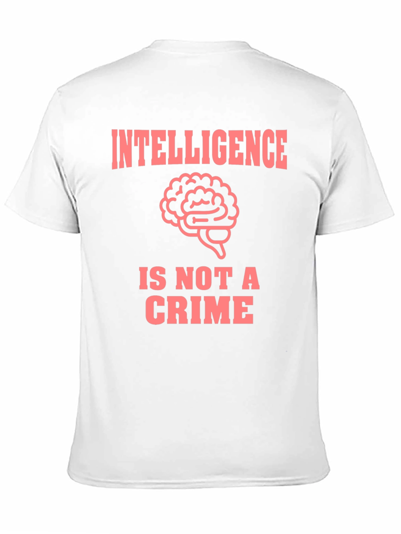 Intelligence Is Not A Crime Graphic Tee