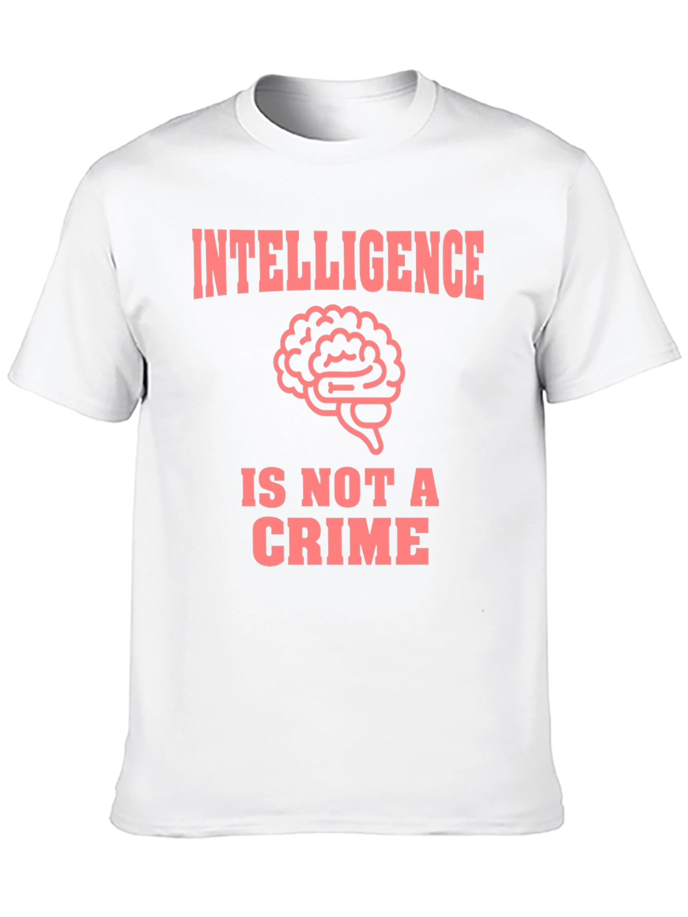 Intelligence Is Not A Crime Graphic Tee