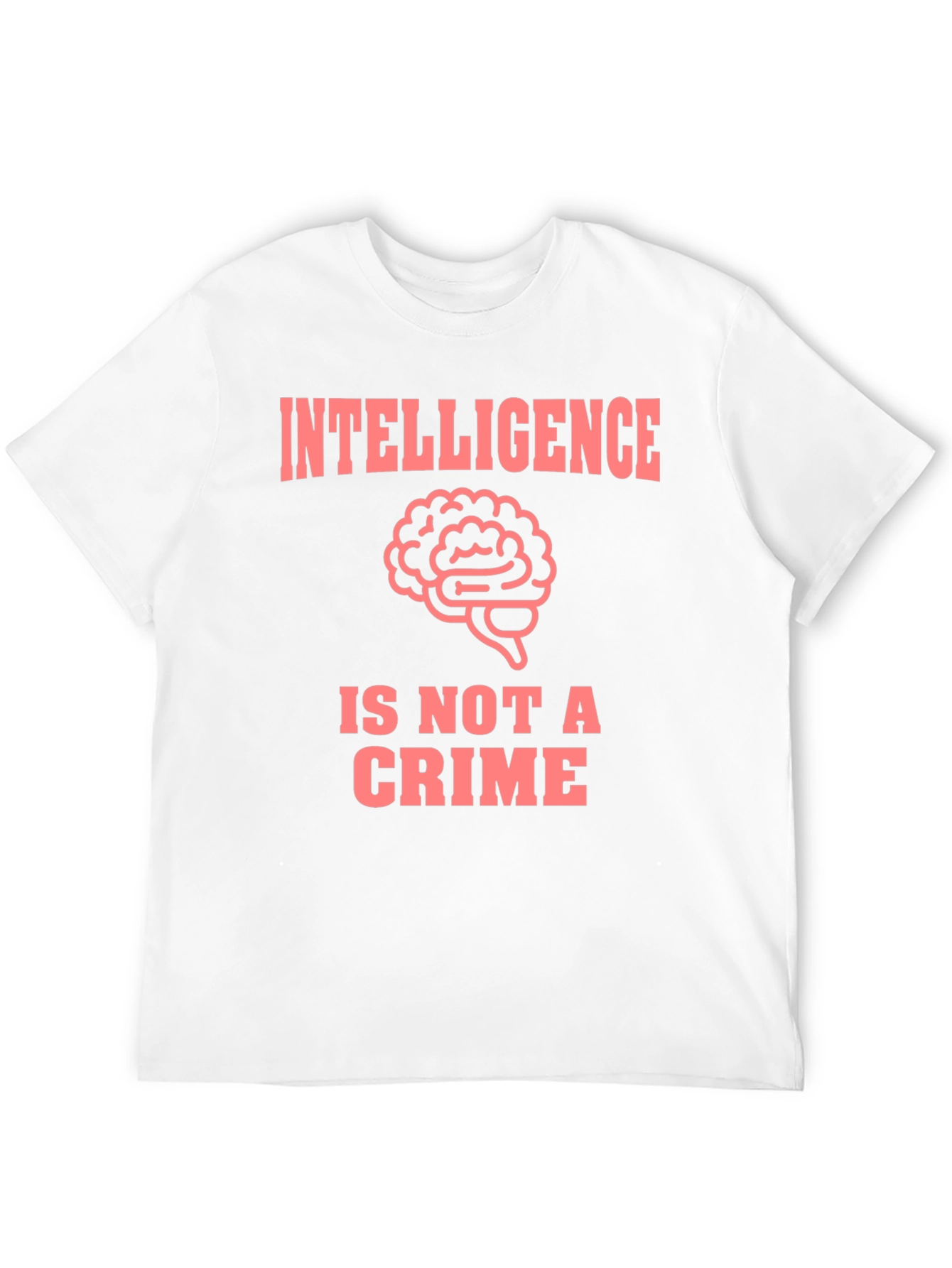 Intelligence Is Not A Crime Graphic Tee