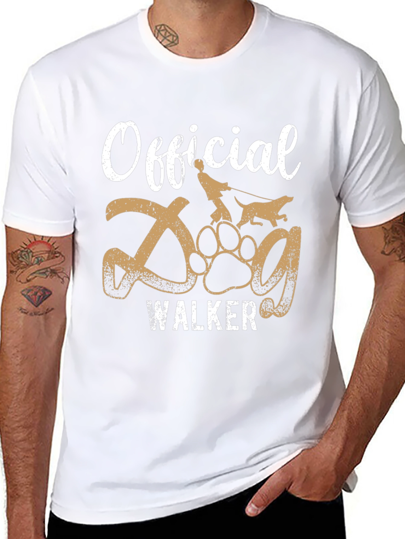 Official Dog Walker T-Shirt