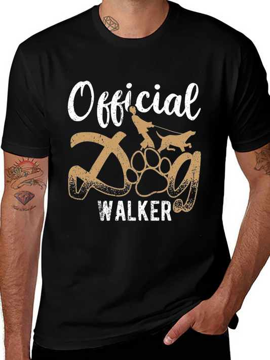 Official Dog Walker T-Shirt