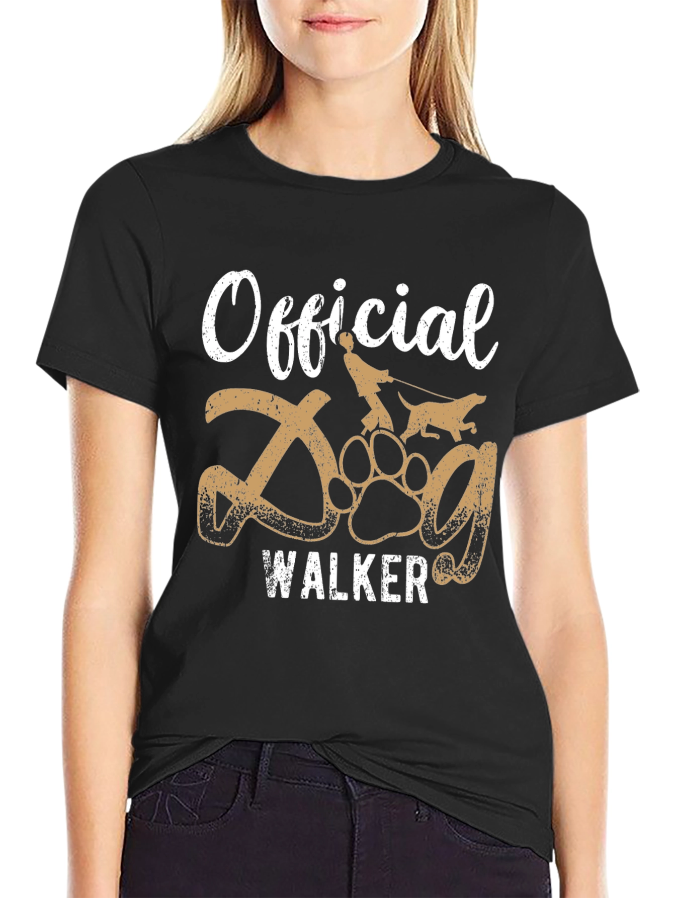 Official Dog Walker T-Shirt