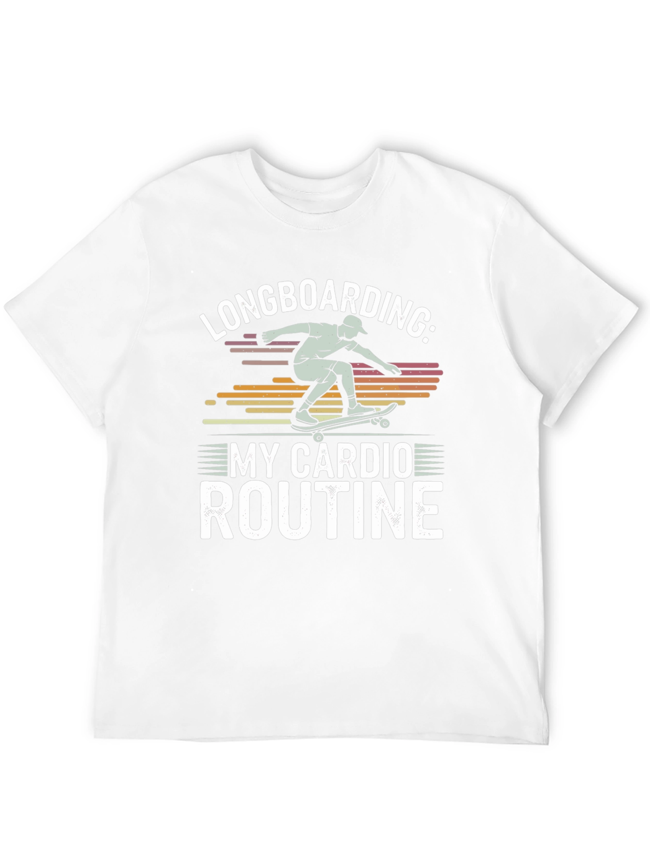 Longboarding: My Cardio Routine Graphic Tee