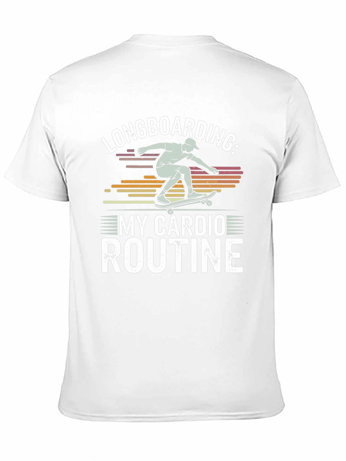 Longboarding: My Cardio Routine Graphic Tee