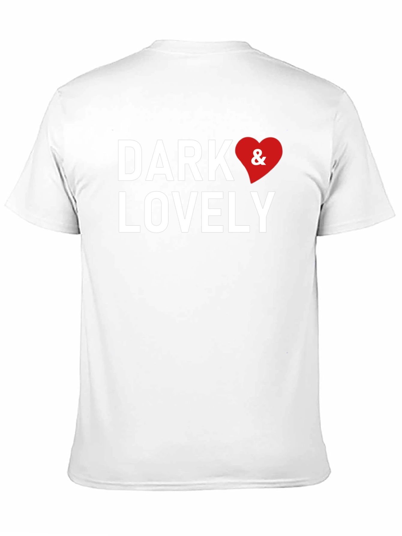 Dark & Lovely Graphic Tee - Trendy Casual Wear