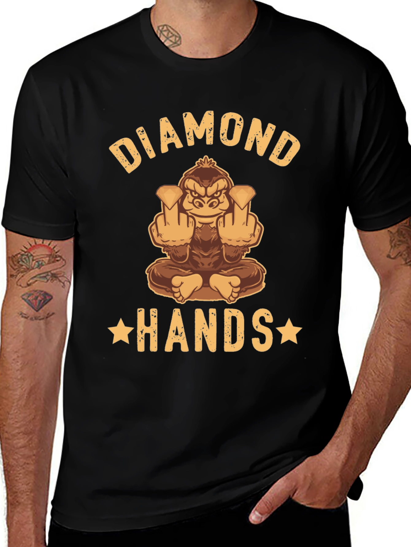 Diamond Hands T-Shirt - Ape Investor