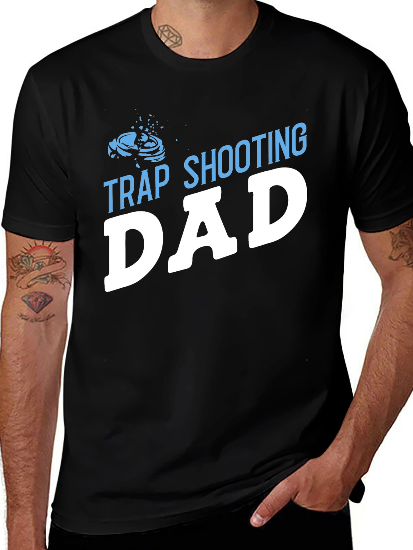 Trap Shooting Dad T-Shirt