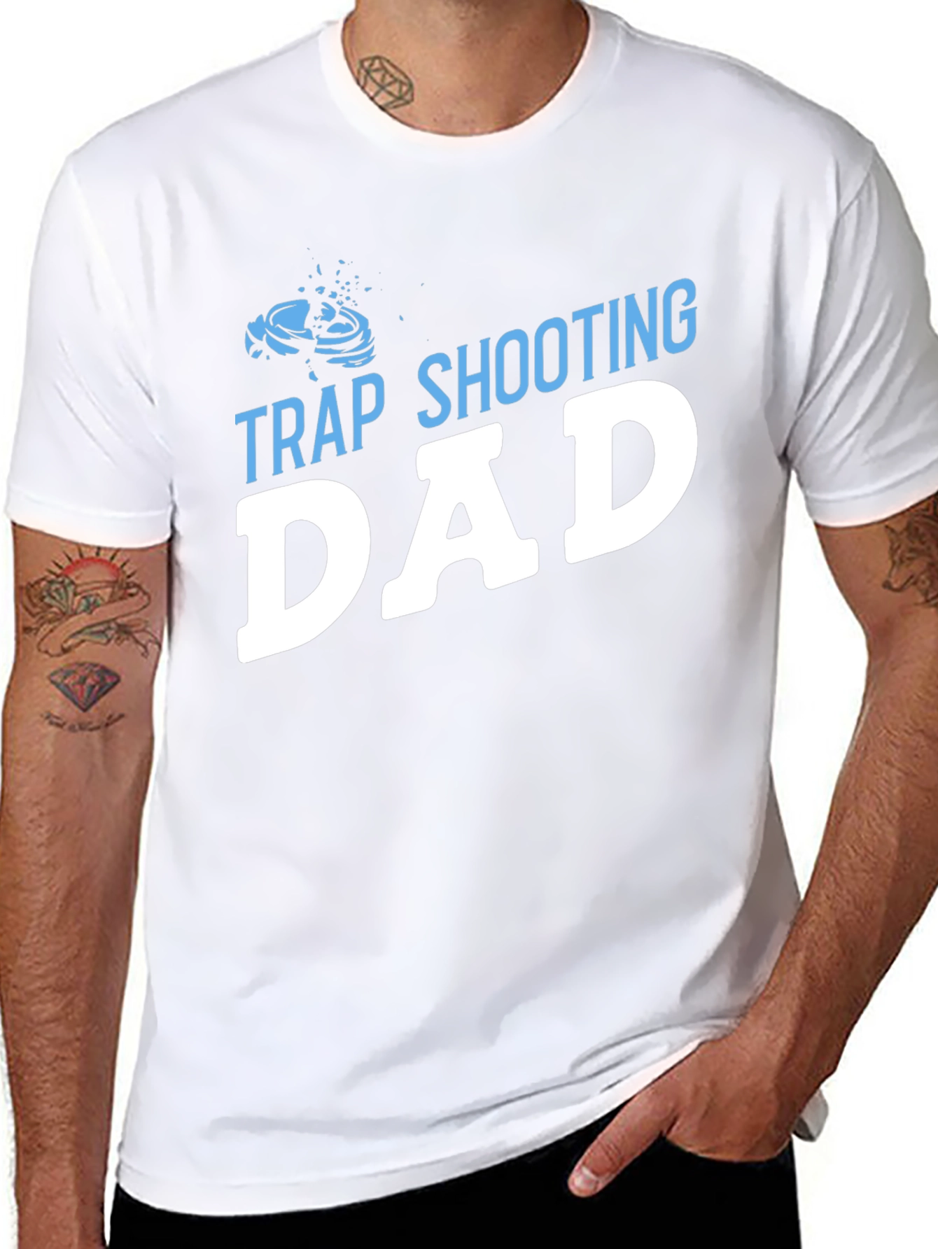 Trap Shooting Dad T-Shirt