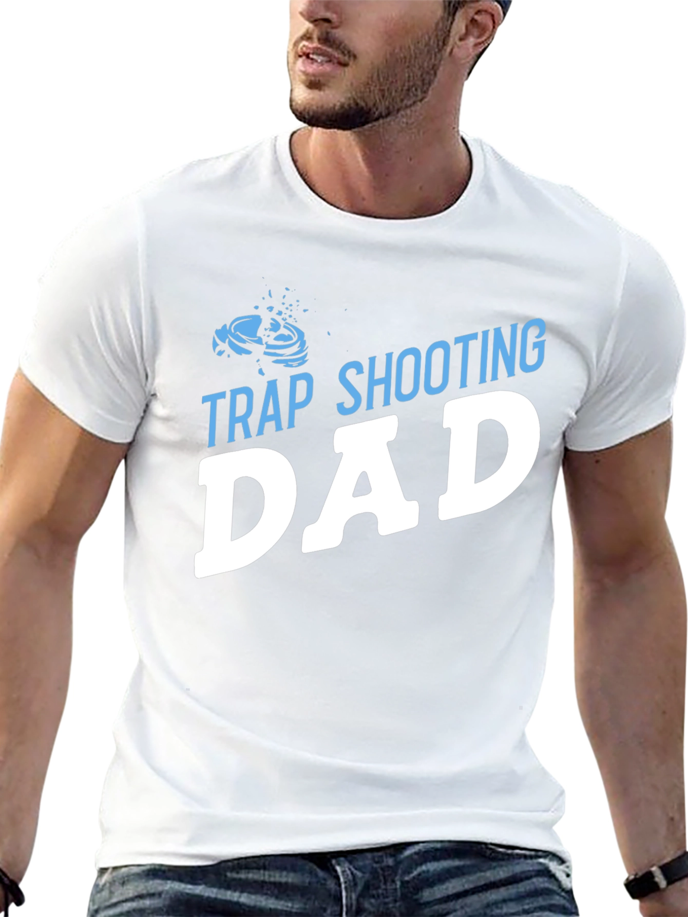 Trap Shooting Dad T-Shirt