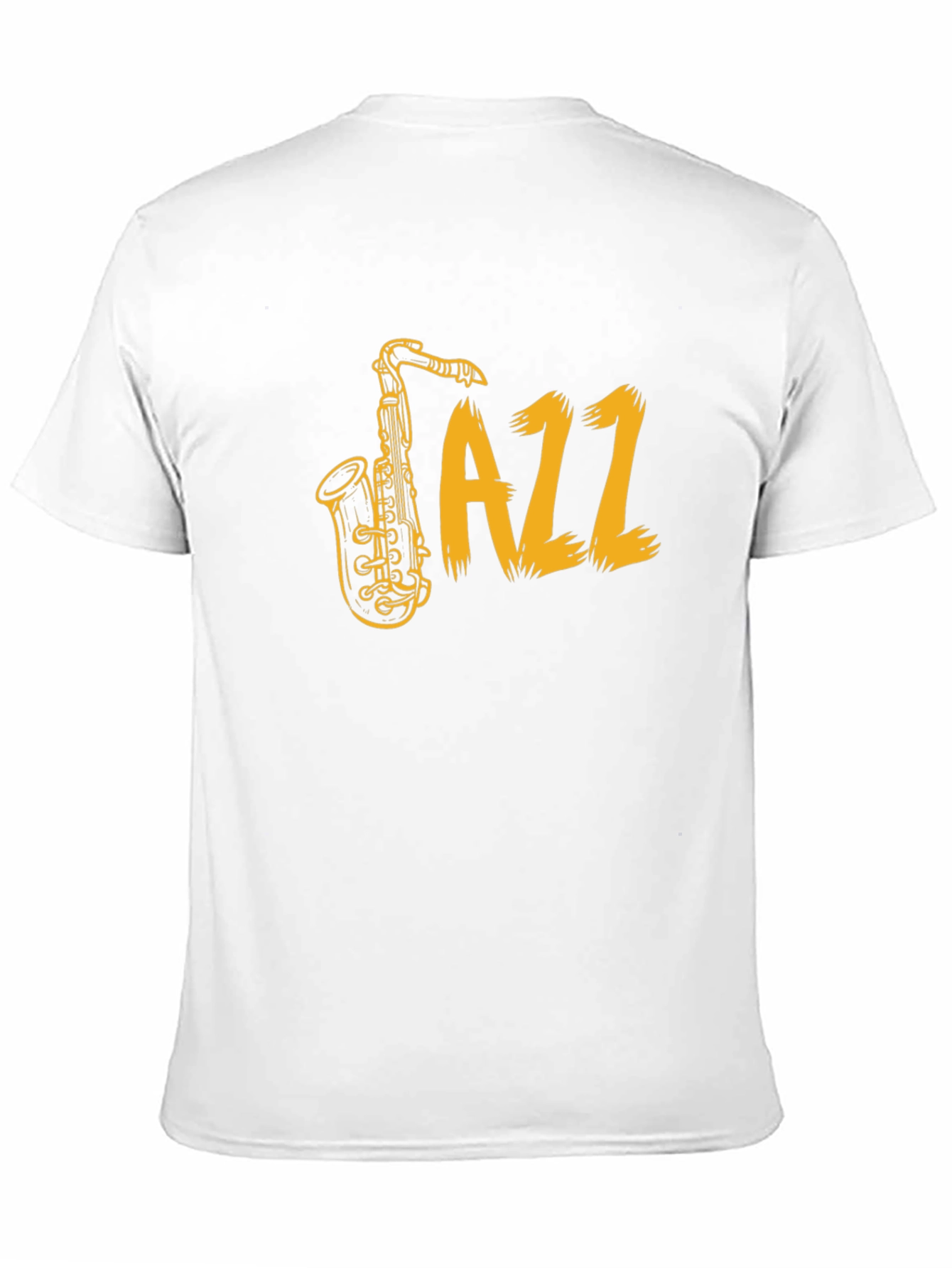 Jazz Saxophone Graphic T-Shirt - Classic Music Tee