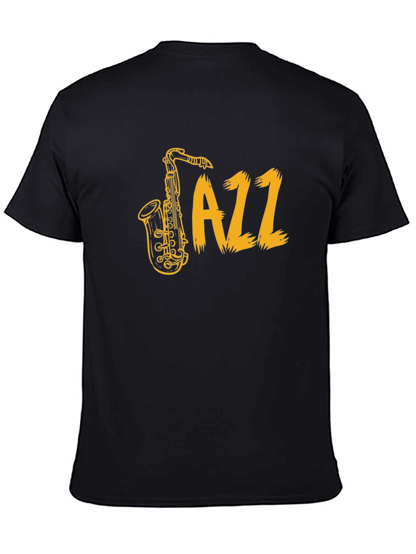 Jazz Saxophone Graphic T-Shirt - Classic Music Tee